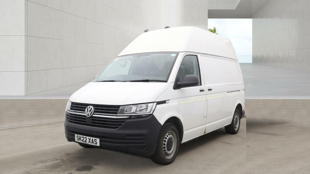 Volkswagen Transporter 2.0 Tdi T32 Startline Panel Van SK22XAS White #2