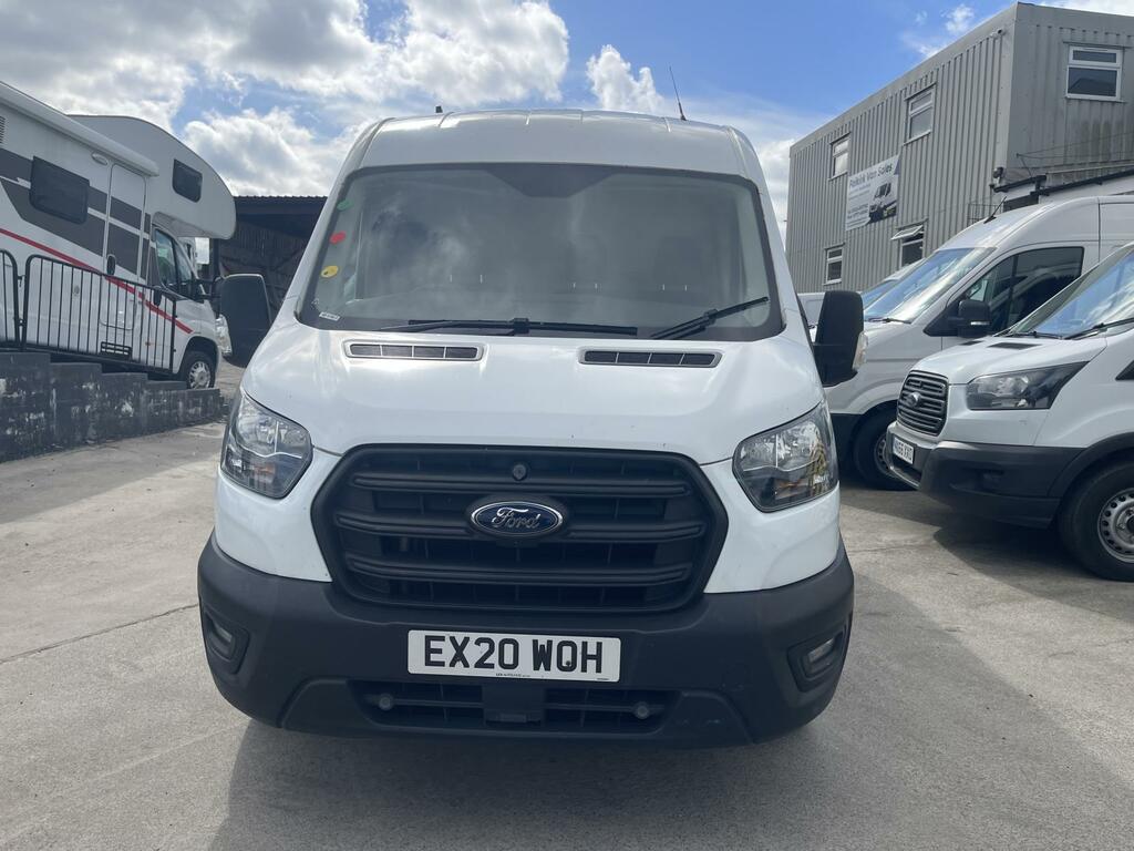 Ford Transit Custom 2.0 330 Ecoblue Leader Panel Van White