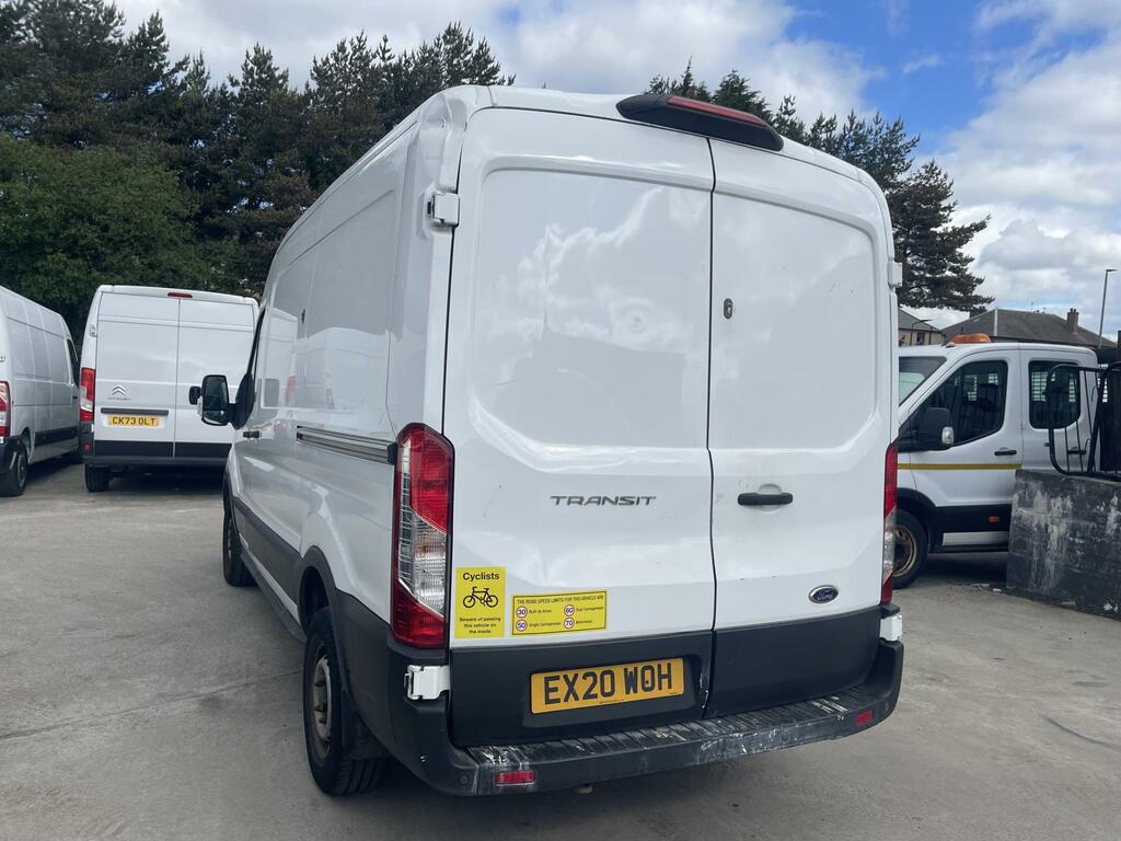 Ford Transit Custom 2.0 330 Ecoblue Leader Panel Van EX20WQH White #4