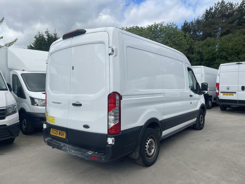 Ford Transit Custom 2.0 330 Ecoblue Leader Panel Van EX20WQH White #3