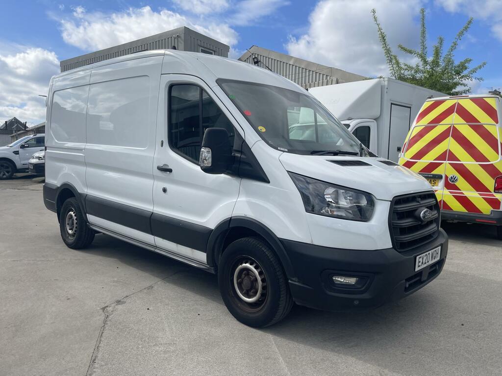 Ford Transit Custom 2.0 330 Ecoblue Leader Panel Van EX20WQH White #2