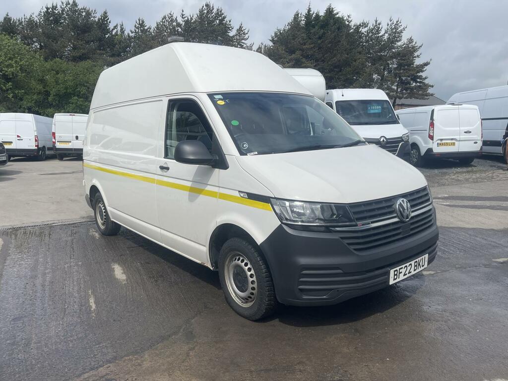 Volkswagen Transporter 2.0 Tdi T32 Startline Panel Van BF22BKU White #6