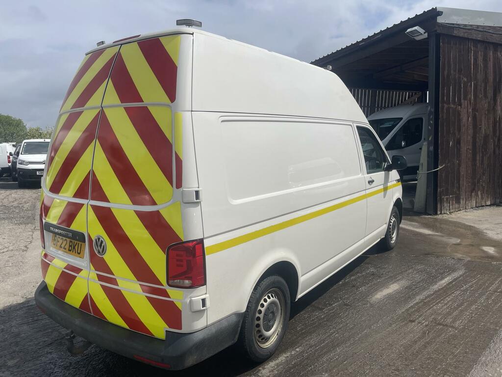 Volkswagen Transporter 2.0 Tdi T32 Startline Panel Van BF22BKU White #4
