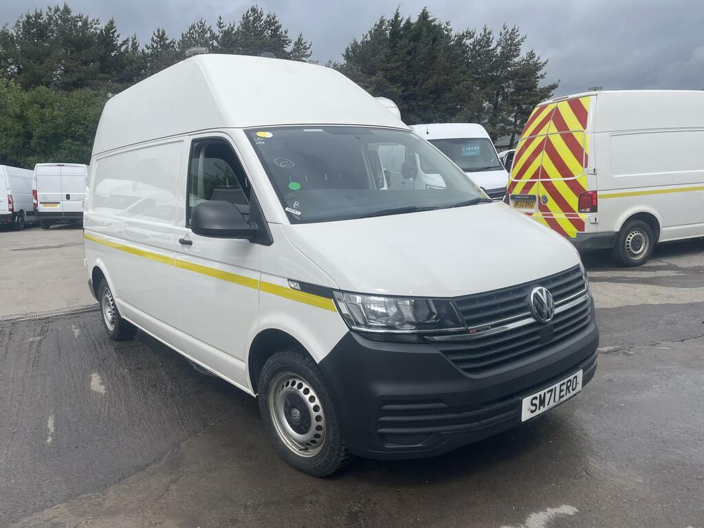 Volkswagen Transporter 2.0 Tdi T32 Startline Panel Van SM71ERO White #2