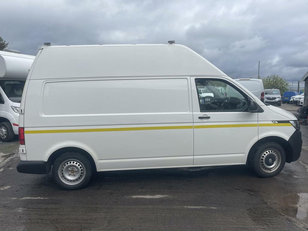 Volkswagen Transporter 2.0 Tdi T32 Startline Panel Van SM71ERO White #3