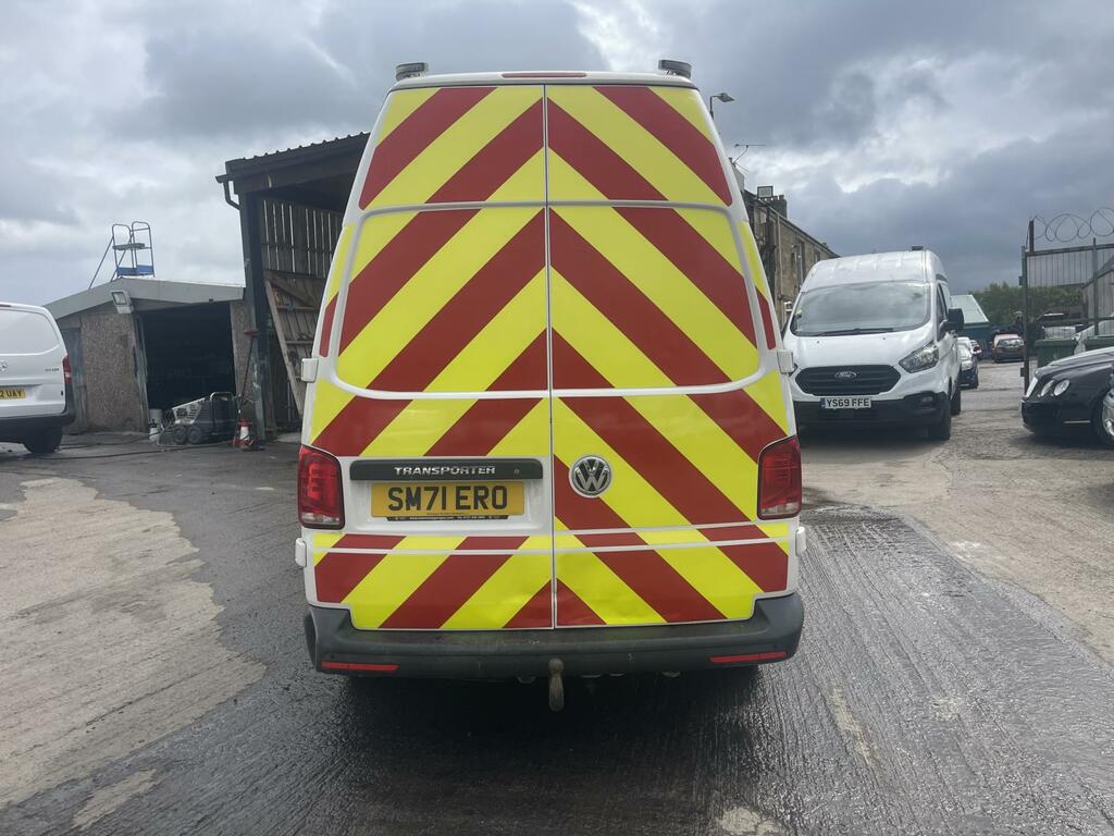 Volkswagen Transporter 2.0 Tdi T32 Startline Panel Van SM71ERO White #5