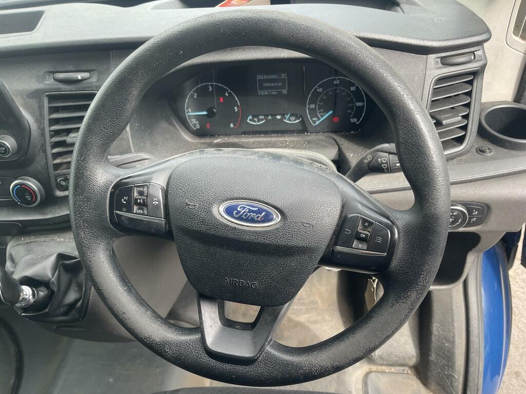 Ford Transit Custom 2.0 350 Ecoblue Leader Panel Van MA22PYO Blue #5