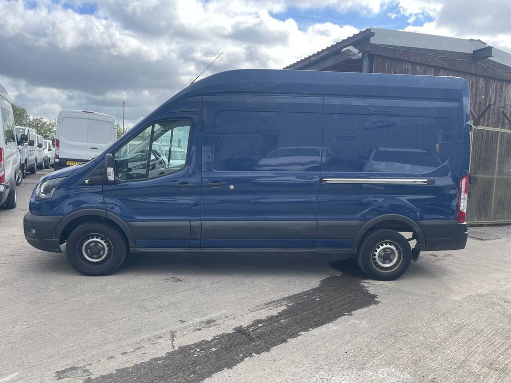 Ford Transit Custom 2.0 350 Ecoblue Leader Panel Van MA22PYO Blue #3