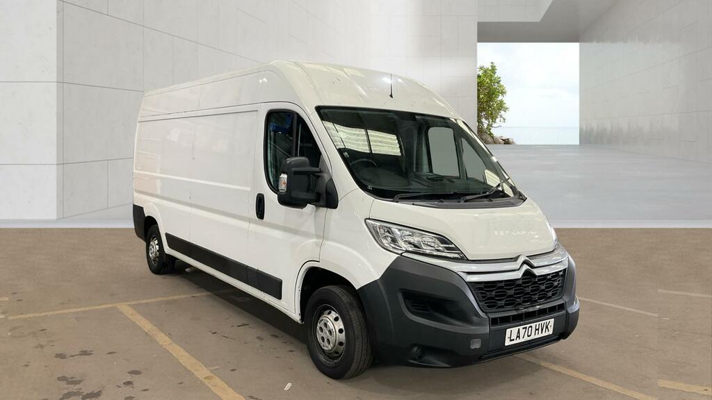 Citroen Relay 2.2 Bluehdi 35 Enterprise Panel Van Man White