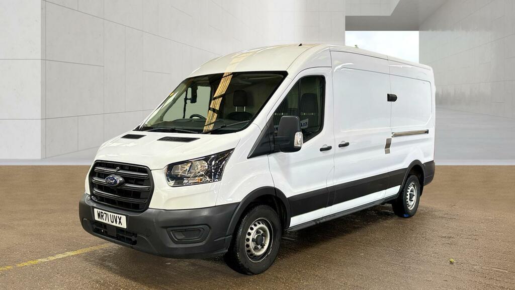 Ford Transit Custom 2.0 350 Ecoblue Leader Panel Van White