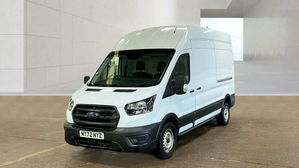 Ford Transit Custom 2.0 350 Ecoblue Mhev Leader Panel Van M White