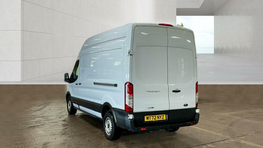 Ford Transit Custom 2.0 350 Ecoblue Mhev Leader Panel Van M MT72NYZ White #3