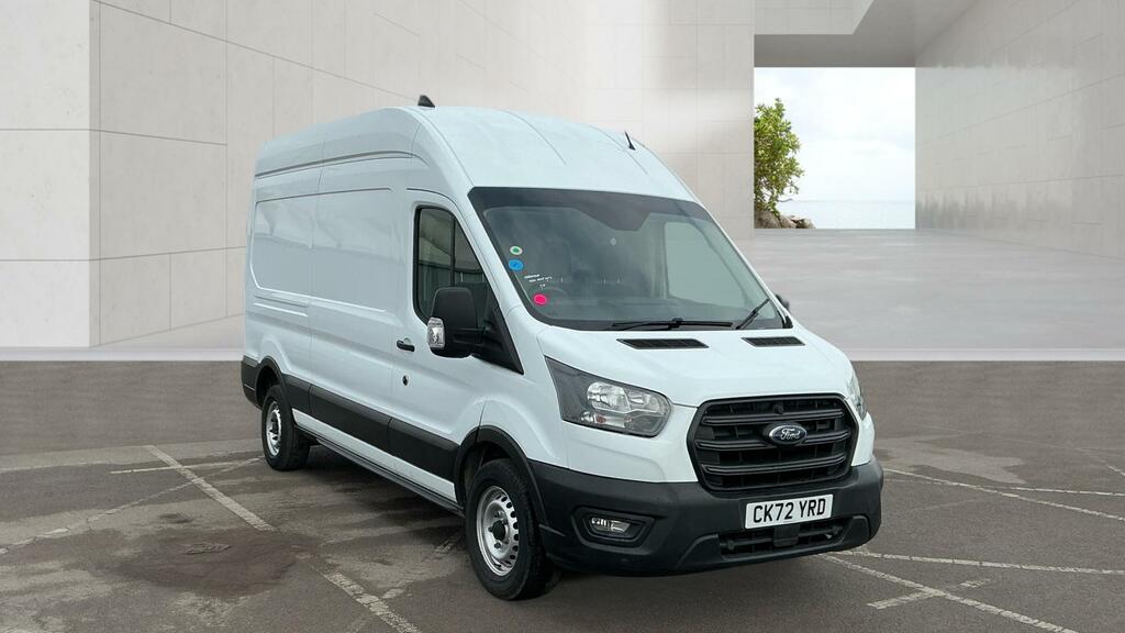 Ford Transit Custom 2.0 350 Ecoblue Leader Panel Van White