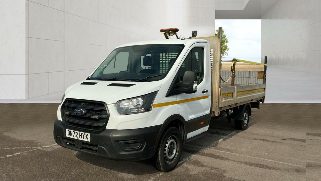 Ford Transit Custom 2.0 350 Ecoblue Hd Leader Chassis Cab M White