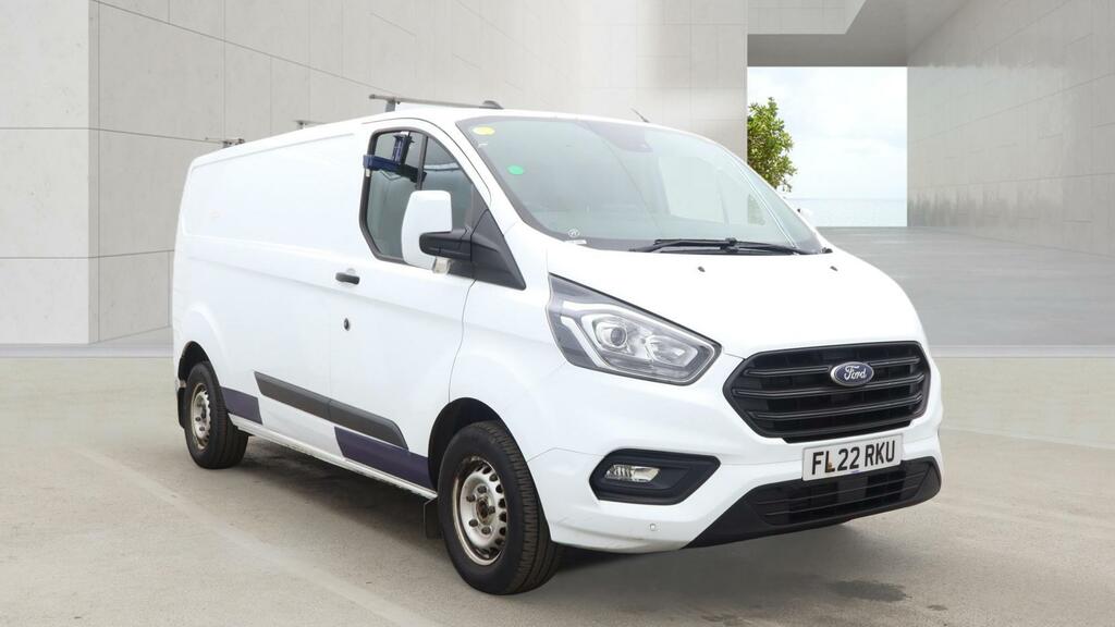 Ford Transit Custom 2.0 300 Ecoblue Trend Panel Van White