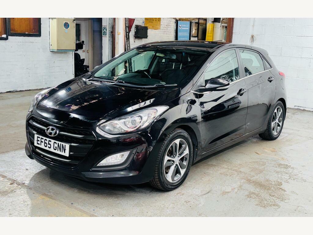 Hyundai I30 1.6 Crdi Blue Drive Se Nav Dct Euro 6 S S Black #3