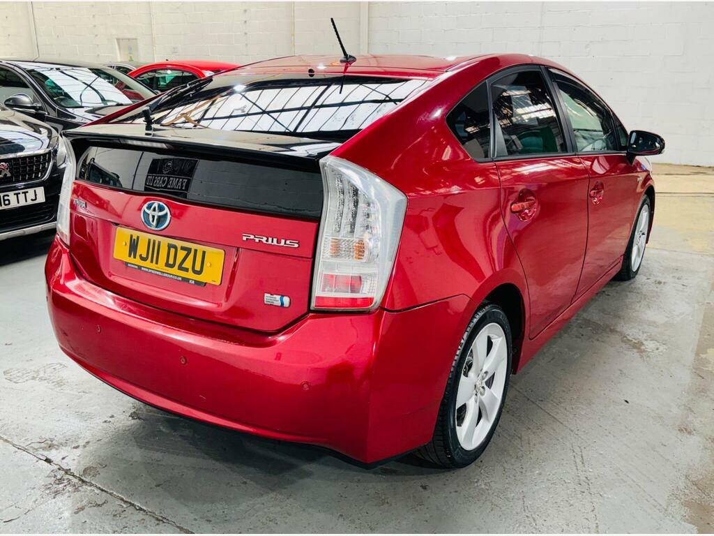 Toyota Prius 1.8 Vvt-h T Spirit Cvt Euro 5 S S Red #4