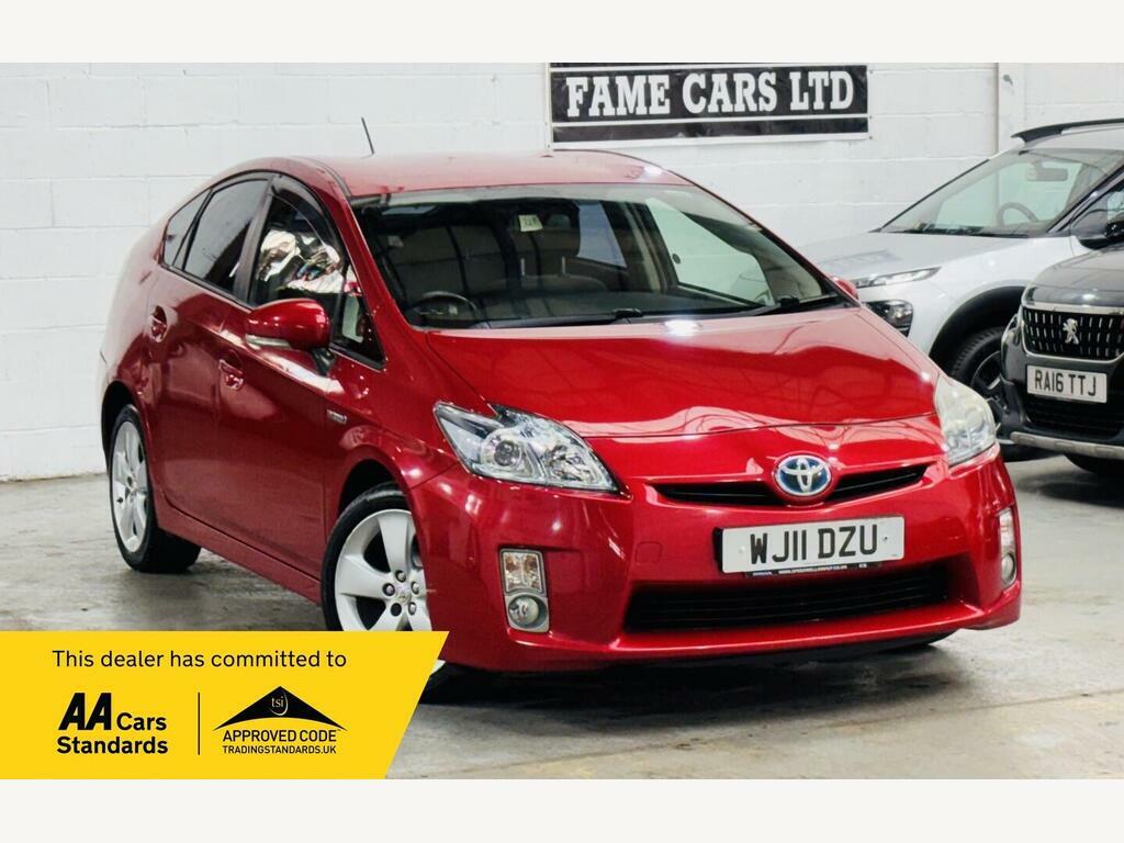 Toyota Prius 1.8 Vvt-h T Spirit Cvt Euro 5 S S Red