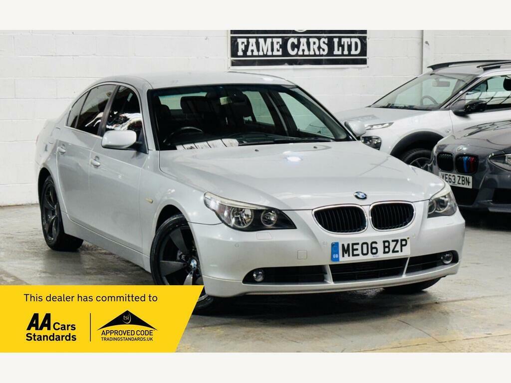 BMW 5 Series Saloon Grey #1