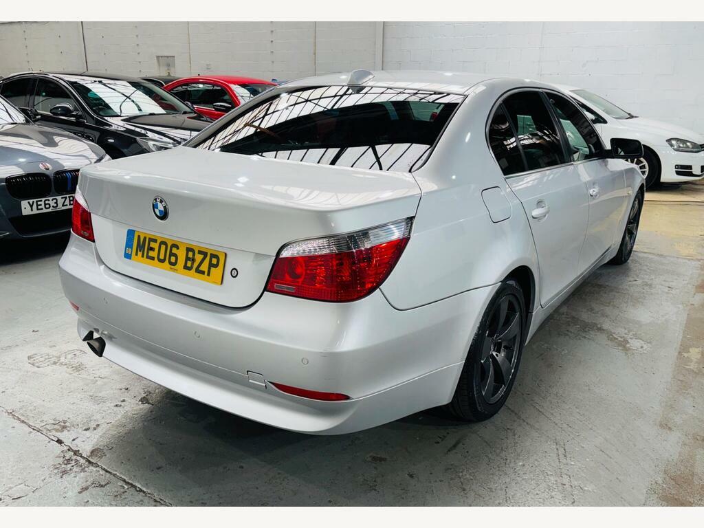 BMW 5 Series Saloon Grey #4