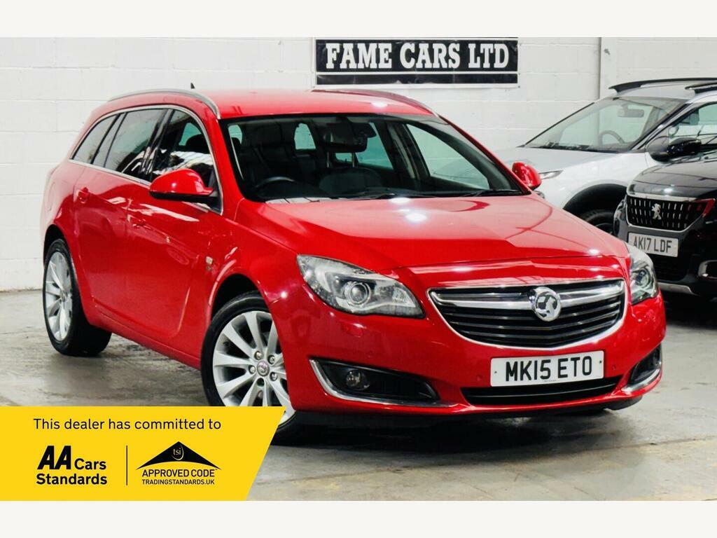 Vauxhall Insignia 2.0 Cdti Elite Nav Sports Tourer Euro 5 Red