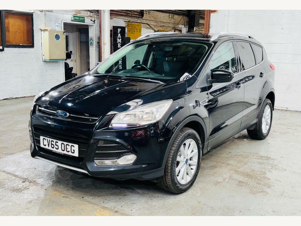 Ford Kuga 2.0 Tdci Titanium Awd Euro 6 S S CV65OCG Black #3