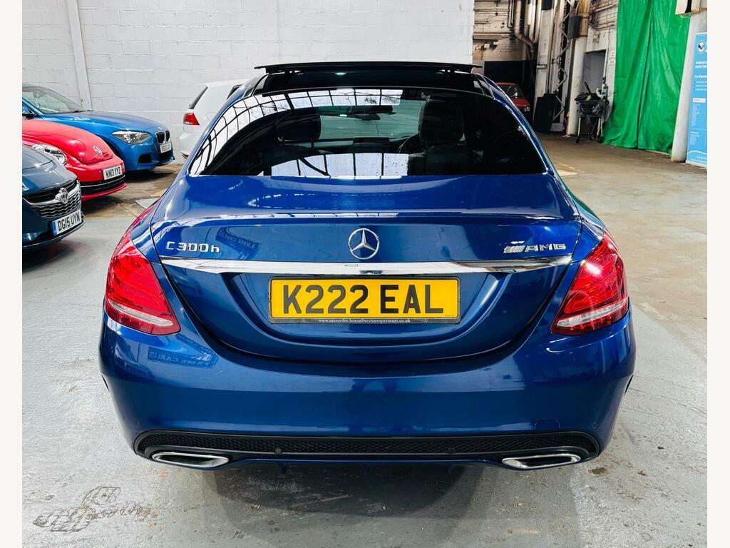 Mercedes-Benz C Class 2.1 C300dh Amg Line Premium Plus G-tronic Euro K222EAL Blue #5