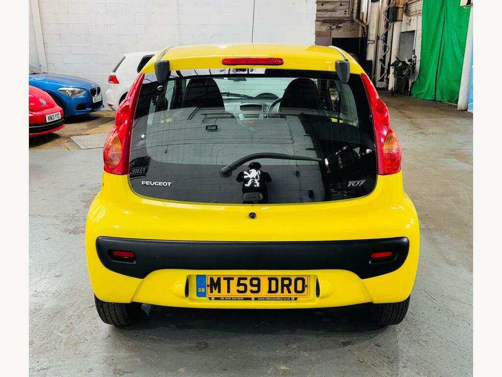 Peugeot 107 1.0 12V Urban 2 Tronic Euro 4 Yellow #5