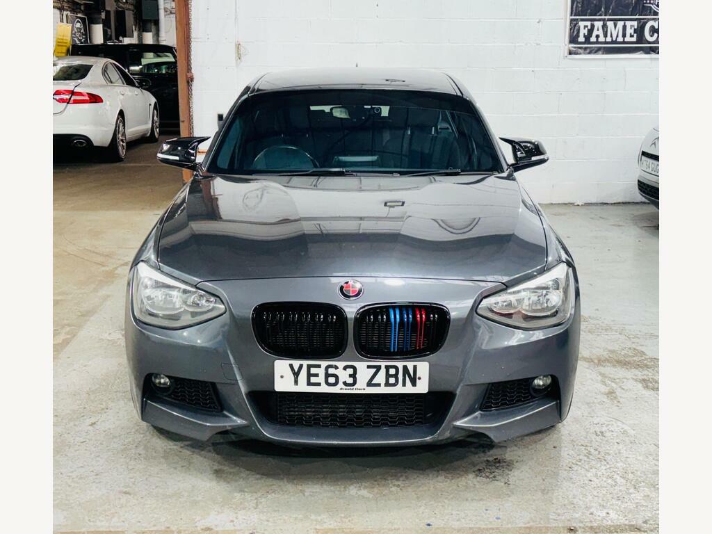 BMW 1 Series 2.0 118D M Sport Euro 5 S S YE63ZBN Grey #2
