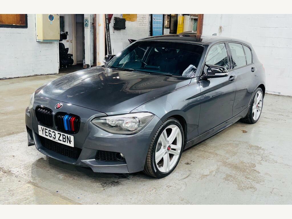 BMW 1 Series 2.0 118D M Sport Euro 5 S S YE63ZBN Grey #3