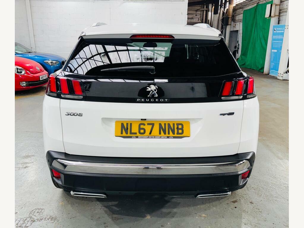 Peugeot 3008 1.6 Bluehdi Allure Euro 6 S S NL67NNB White #5