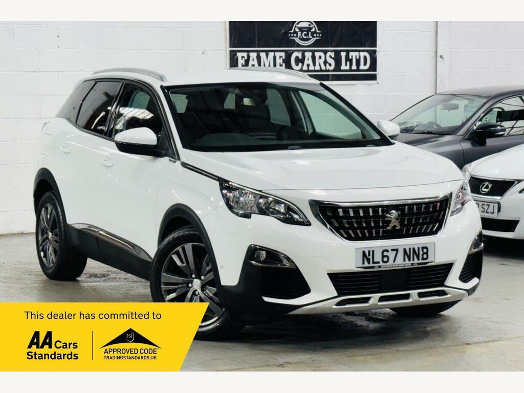 Peugeot 3008 1.6 Bluehdi Allure Euro 6 S S White