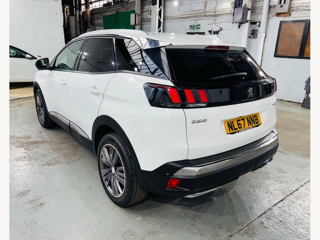 Peugeot 3008 1.6 Bluehdi Allure Euro 6 S S NL67NNB White #6