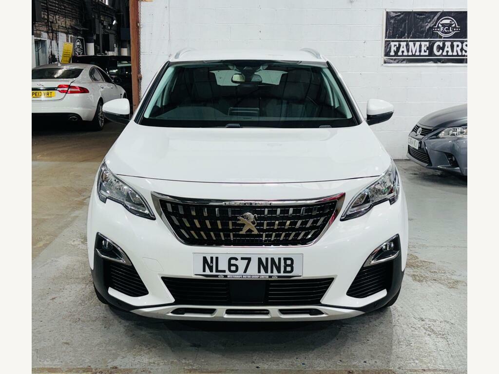 Peugeot 3008 1.6 Bluehdi Allure Euro 6 S S NL67NNB White #2