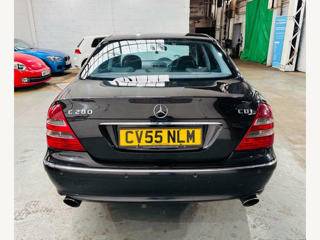 Mercedes-Benz E Class 3.0 E280 Cdi Sport G-tronic Black #5