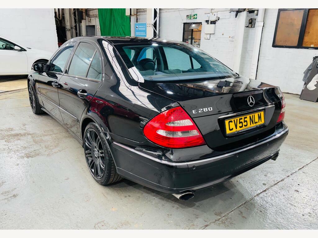 Mercedes-Benz E Class 3.0 E280 Cdi Sport G-tronic Black #6