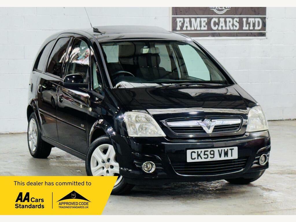 Vauxhall Meriva 1.4I 16V Design Black