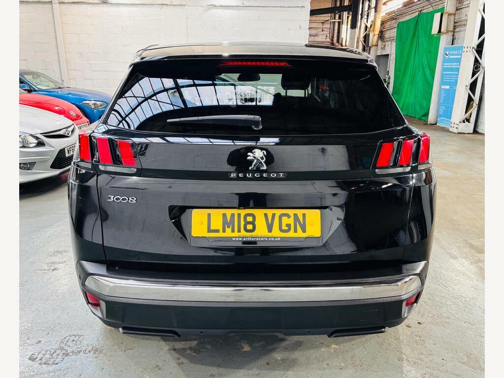 Peugeot 3008 1.2 Puretech Allure Euro 6 S S LM18VGN Black #5
