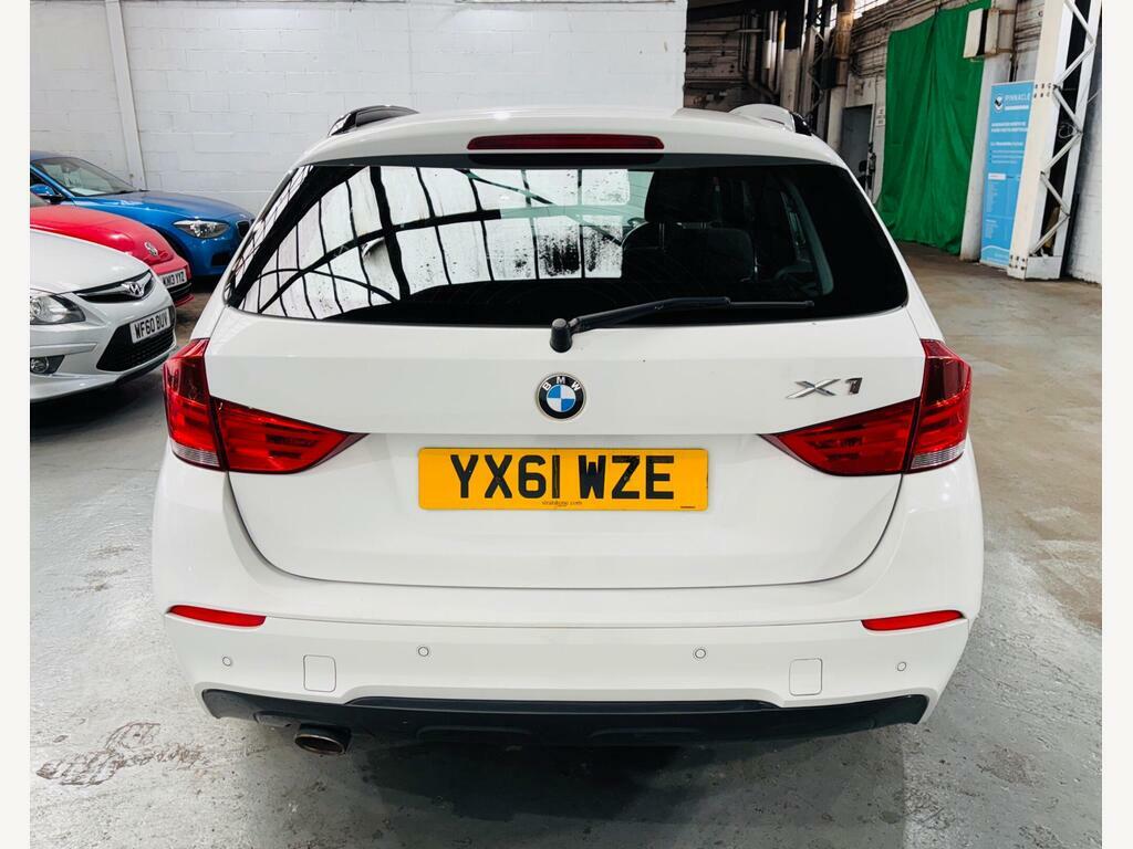 BMW X1 2.0 20D M Sport Steptronic Xdrive Euro 5 YX61WZE White #5