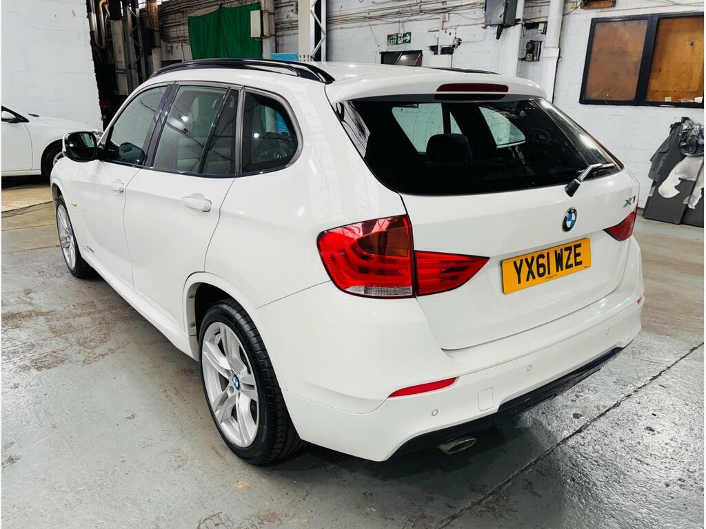 BMW X1 2.0 20D M Sport Steptronic Xdrive Euro 5 YX61WZE White #6
