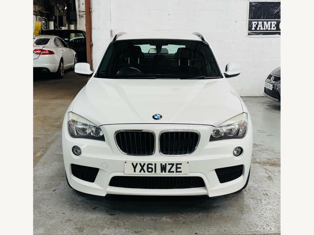 BMW X1 2.0 20D M Sport Steptronic Xdrive Euro 5 YX61WZE White #2