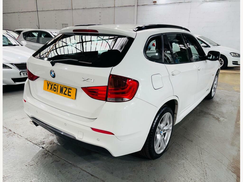 BMW X1 2.0 20D M Sport Steptronic Xdrive Euro 5 YX61WZE White #4