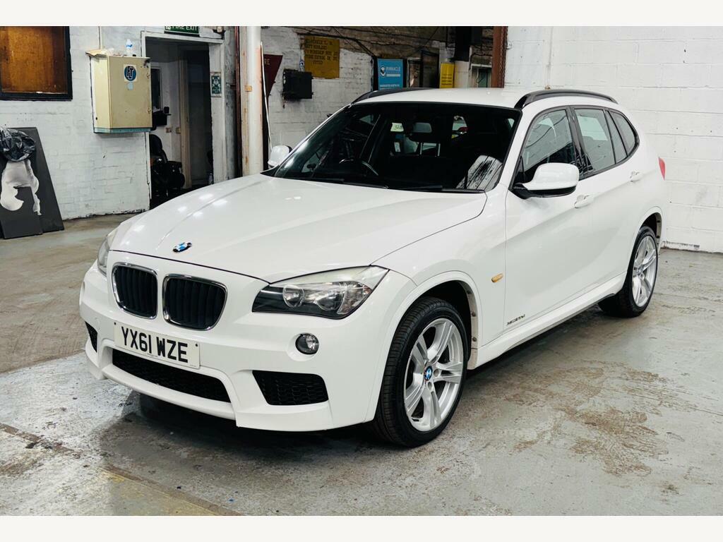 BMW X1 2.0 20D M Sport Steptronic Xdrive Euro 5 YX61WZE White #3