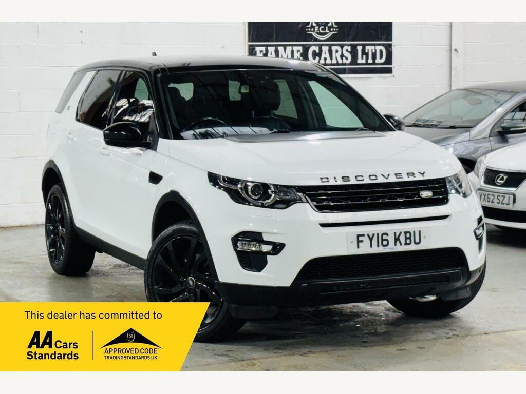Land Rover Discovery Sport 2.0 Td4 Hse Black 4Wd Euro 6 S S White