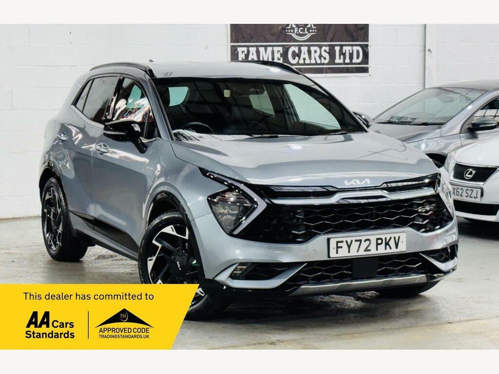Kia Sportage 1.6 Crdi Mhev Gt-line Dct Euro 6 S S Silver