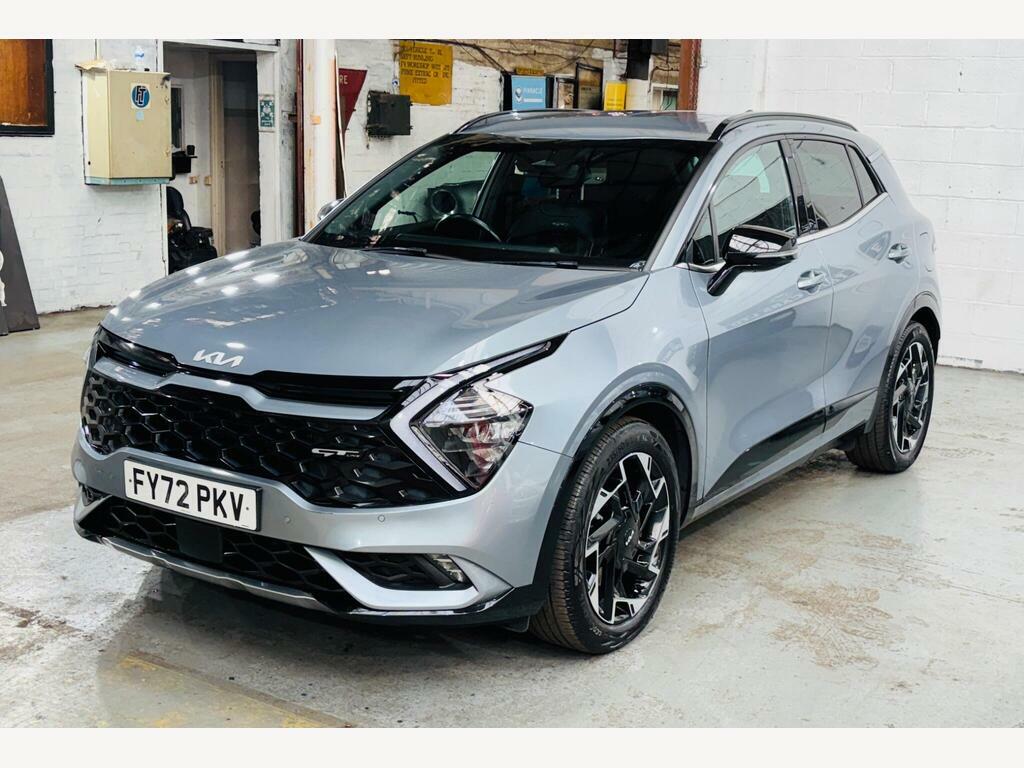 Kia Sportage 1.6 Crdi Mhev Gt-line Dct Euro 6 S S FY72PKV Silver #3