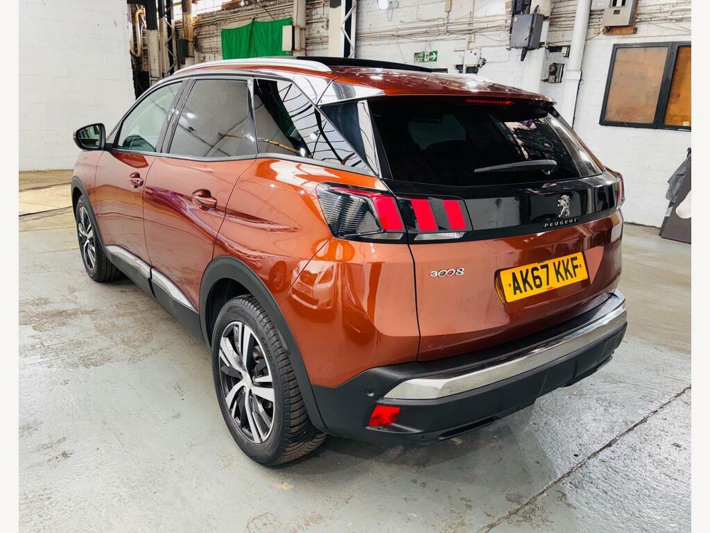 Peugeot 3008 1.6 Bluehdi Allure Eat Euro 6 S S AK67KKF Brown #6