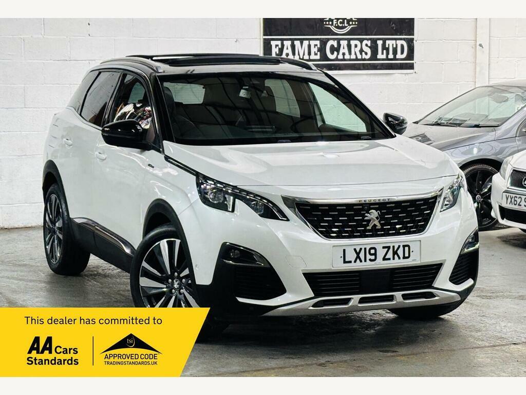 Peugeot 3008 1.2 Puretech Gt Line Euro 6 S S White