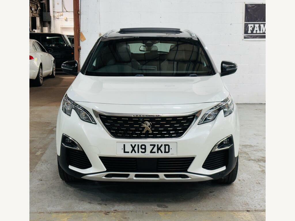 Peugeot 3008 1.2 Puretech Gt Line Euro 6 S S LX19ZKD White #2
