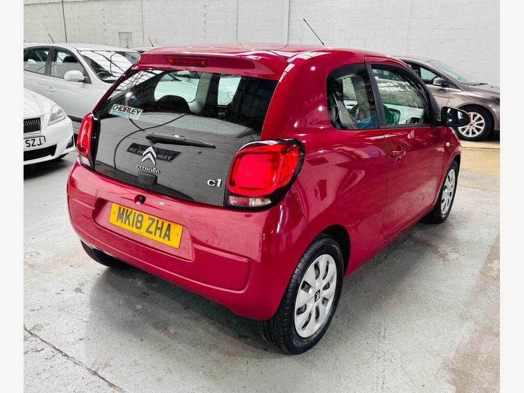 Citroen C1 1.0 Vti Feel Euro 6 MK18ZHA Red #4